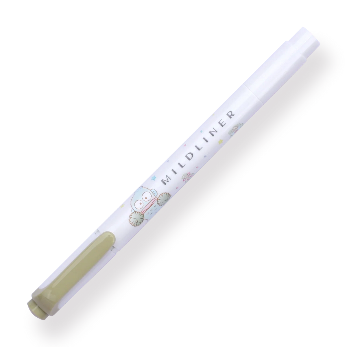 Mildliner Highlighter Set of 5 in Soft Natural Colors with Dual Tips for Study Notes, Planners, and Office Marking
