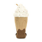 Milkshake Plush Toy with a Smiling Face and Soft Texture for a Food-Themed Plushie Collection