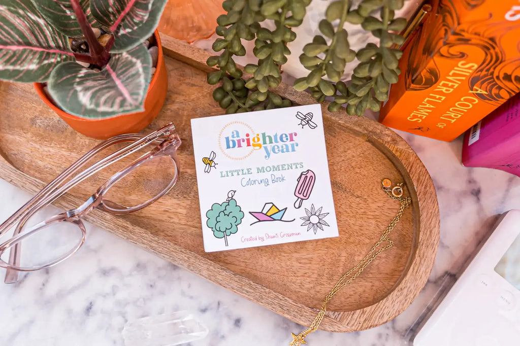 Mini Coloring Book, 3 x 3 Inch 50-Page Creative Activity