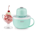 Mini Ice Cream Maker, One Bowl-Aqua