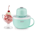 Mini Ice Cream Maker, One Bowl-Aqua