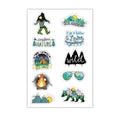Mini Nature Stickers in 10 Designs