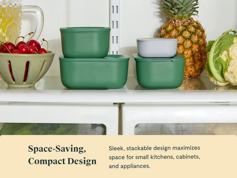 Mini Rectangular Glass Meal Prep Container