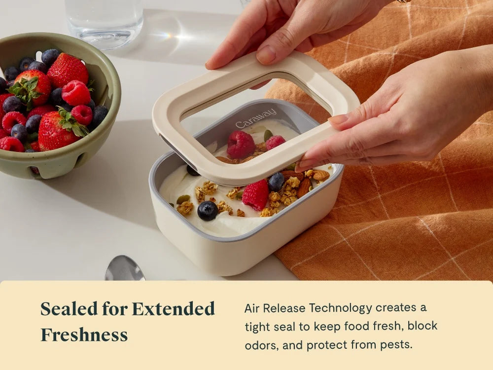 Mini Rectangular Glass Meal Prep Container