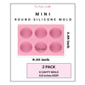 Mini Round Silicone Baking Mold