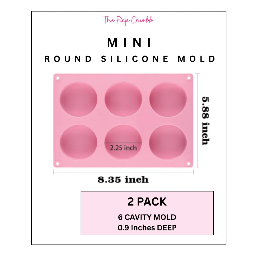 Mini Round Silicone Baking Mold
