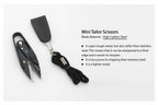 Mini Tailor Scissors in High Carbon Steel for Precise Fabric Cutting and Detailed Sewing Work