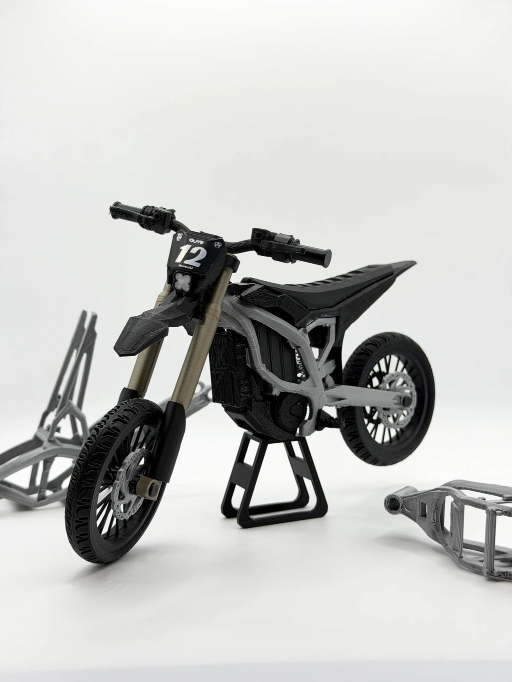 Miniature Bike Model, Chrome