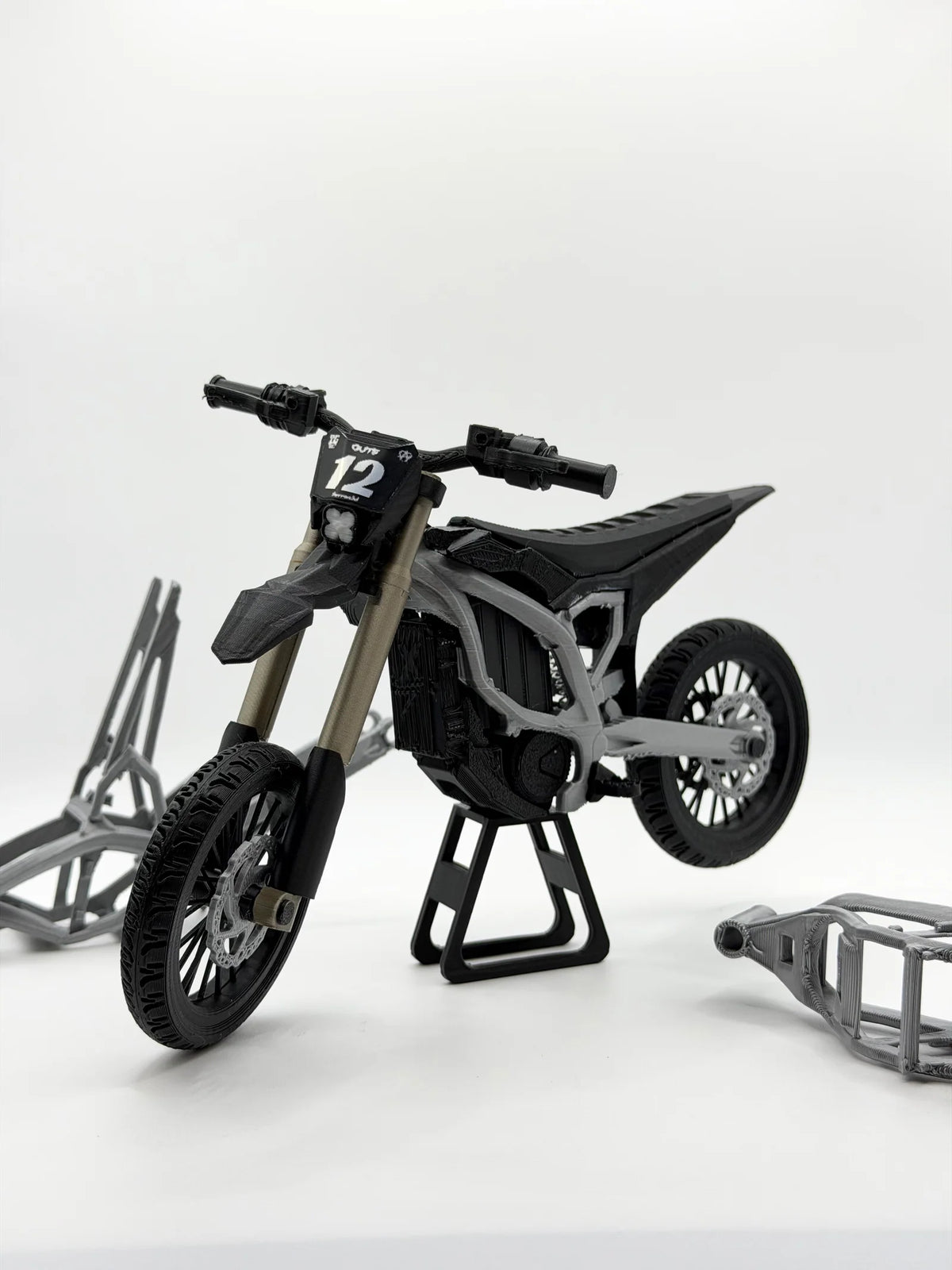 Miniature Bike Model, Chrome