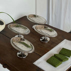 Miniature Cake Stand in Mirror-Polished Stainless Steel