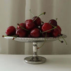 Miniature Cake Stand in Mirror-Polished Stainless Steel