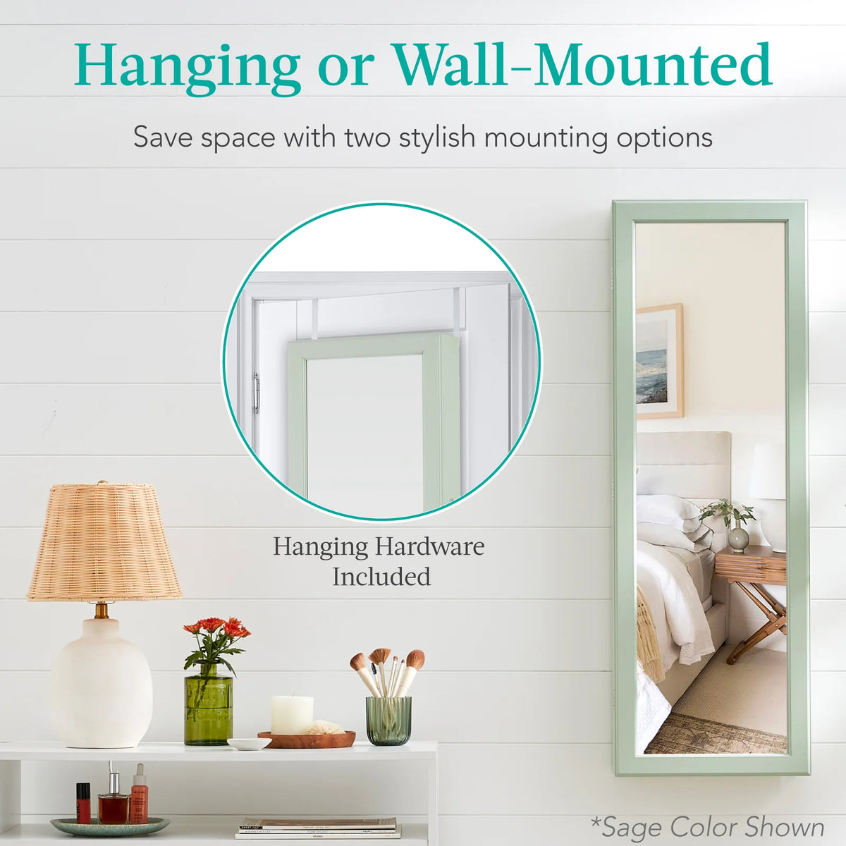 Mirror Jewelry Cabinet