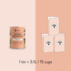 Miso Ramen Chicken Bone Broth Powder in a 125 g Pack