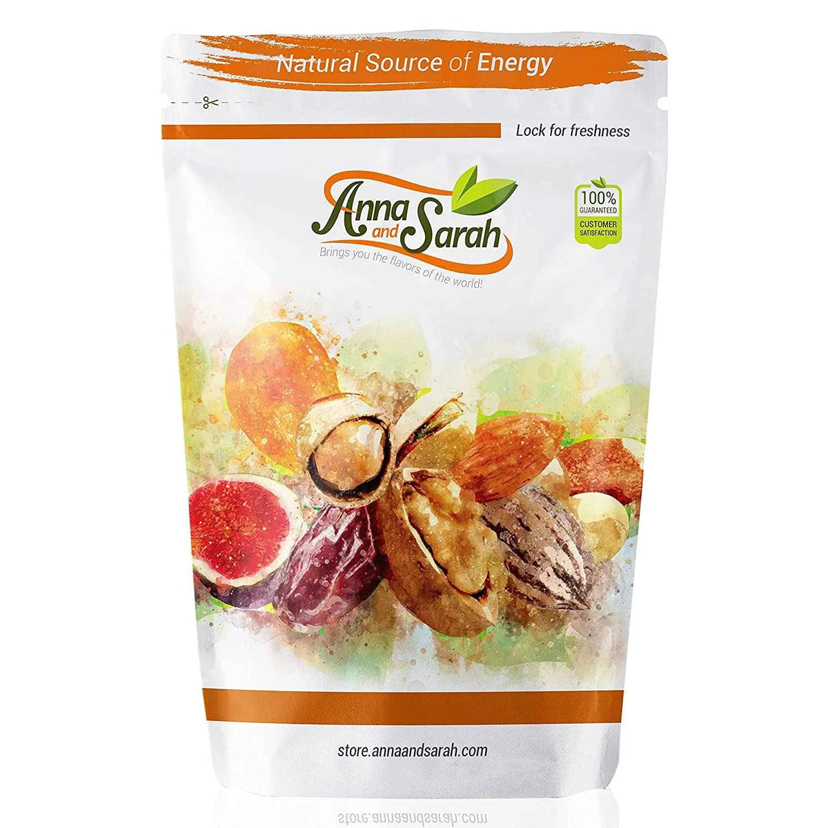 Mixed Nuts in Shell for Snacking and Baking, Raw Walnuts, Pecans, Almonds and Hazelnuts Grown in the US