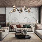 Modern Sputnik Chandelier