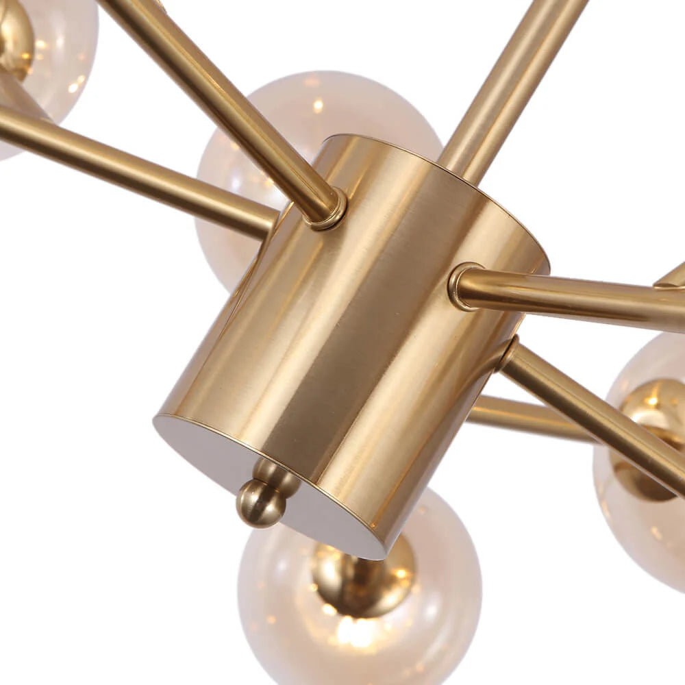 Modern Sputnik Chandelier