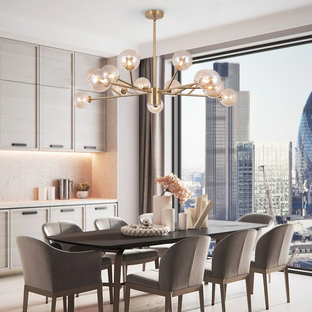 Modern Sputnik Chandelier