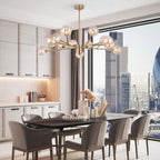 Modern Sputnik Chandelier