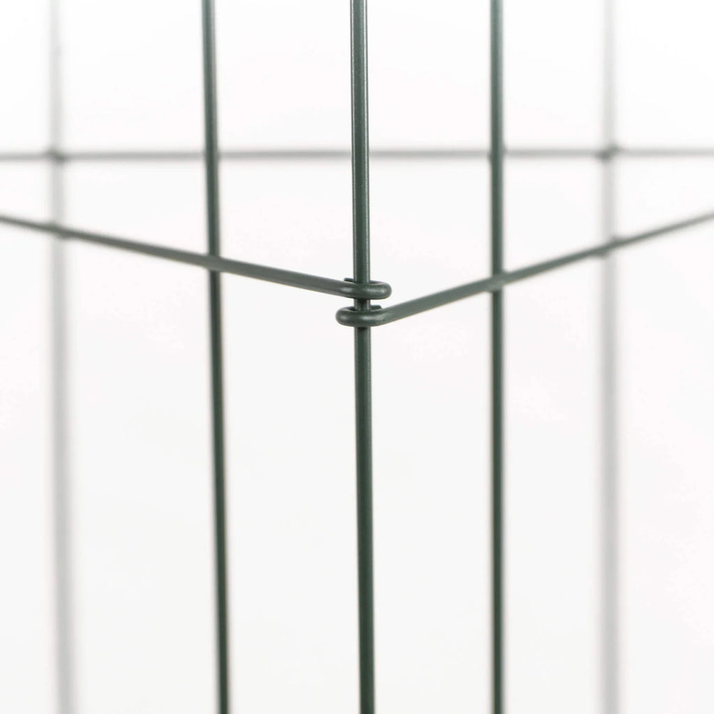 Modular Plant Trellis System with 12 Adjustable Panels, Flat-Folding Storage and Heavy-Harvest Support