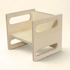 Montessori Cube Chair in Baltic Birch