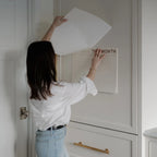 Monthly Fridge Calendar with an Undated Wipe-Clean Layout for Keeping Household Plans in View