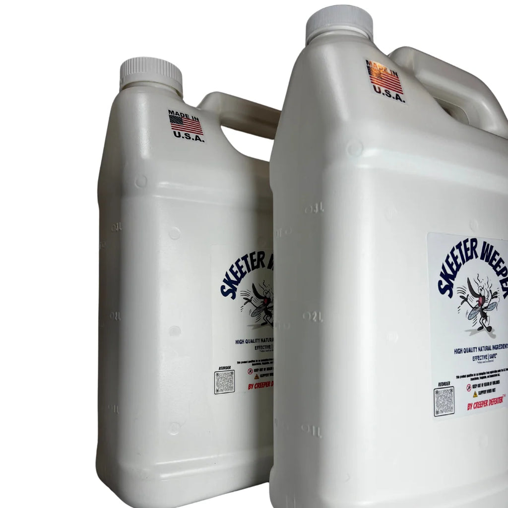 Mosquito Misting Refill Solution in Original and Cedar-Free Formulas for Backyard Pest Repellent Systems