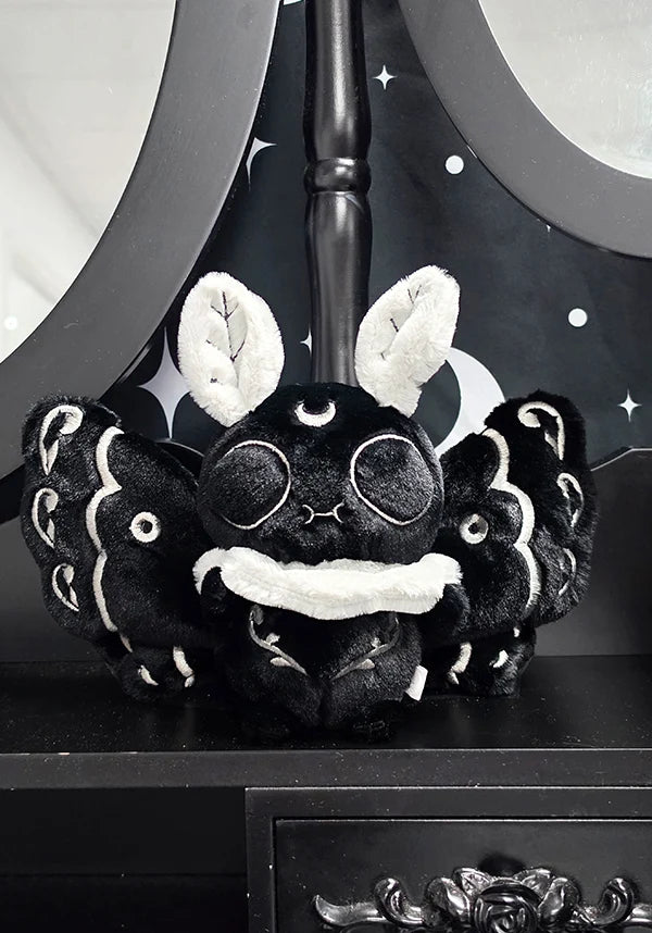 Mothman Plush Keychain Blind Box with Random Cryptid Design and Collectible Card · Random Mothman plush keychain design