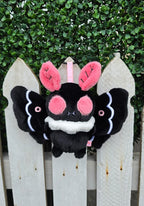 Mothman Plush Keychain Blind Box with Random Cryptid Design and Collectible Card · Random Mothman plush keychain design