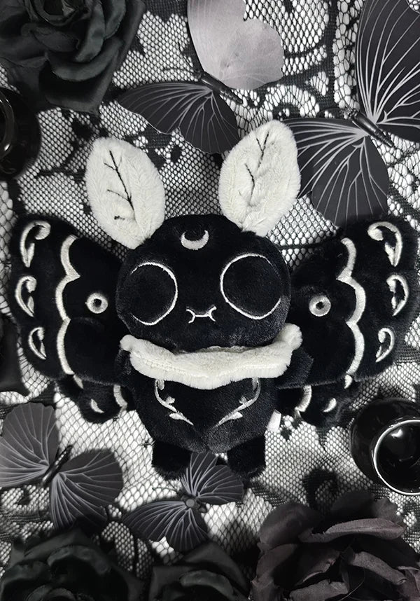 Mothman Plush Keychain Blind Box with Random Cryptid Design and Collectible Card · Random Mothman plush keychain design