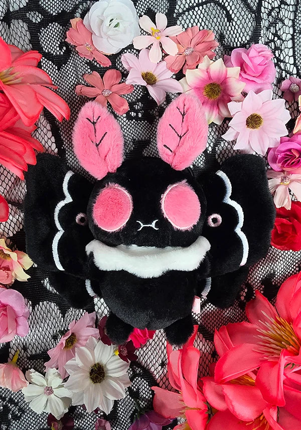 Mothman Plush Keychain Blind Box with Random Cryptid Design and Collectible Card · Random Mothman plush keychain design