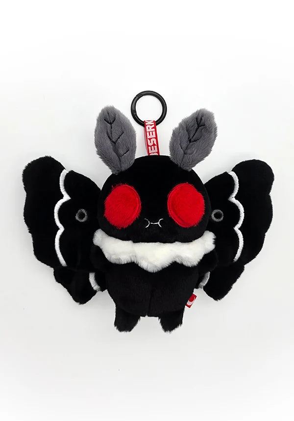 Mothman Plush Keychain Blind Box with Random Cryptid Design and Collectible Card · Random Mothman plush keychain design