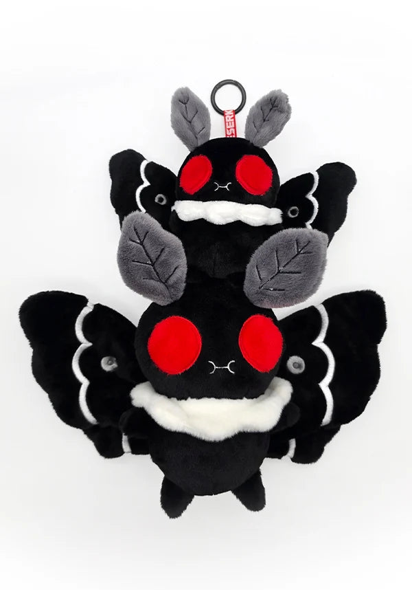Mothman Plush Keychain Blind Box with Random Cryptid Design and Collectible Card · Random Mothman plush keychain design