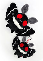 Mothman Plush Keychain Blind Box with Random Cryptid Design and Collectible Card · Random Mothman plush keychain design