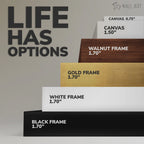 Motivational Canvas Wall Art - Put in the Work Sketch in Portrait Format for Your Office or Home Gym