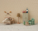 Mouse-Sized Dollhouse Table and Stool Set