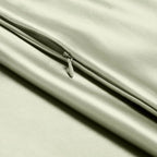 Mulberry Silk Pillowcase, 19 Momme Single Case with Zipper or Envelope Closure in Standard, Queen, or King