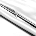 Mulberry Silk Pillowcase, 19 Momme Single Case with Zipper or Envelope Closure in Standard, Queen, or King