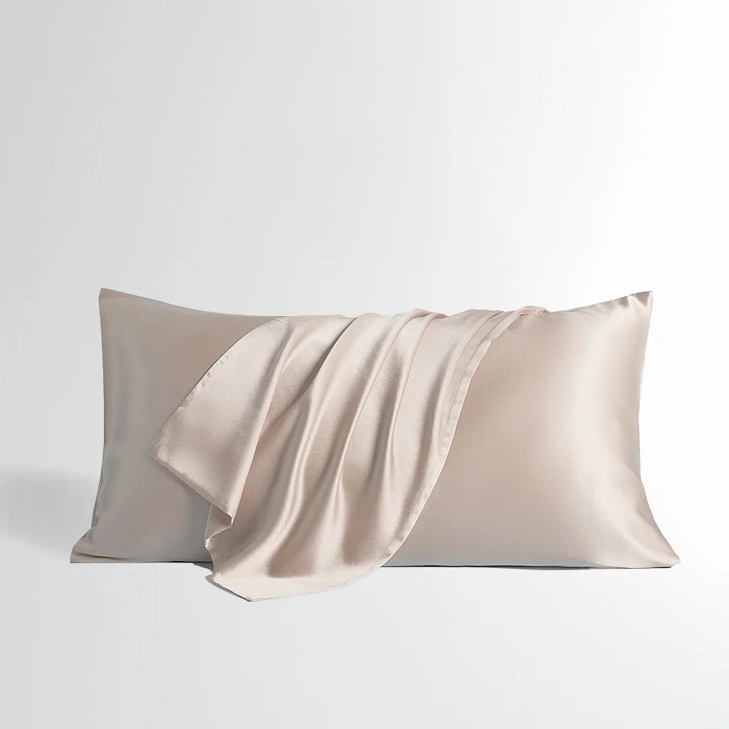 Mulberry Silk Pillowcase in 22 Momme with Envelope Closure, Five Colors, Three Sizes and Single to 4-Pack