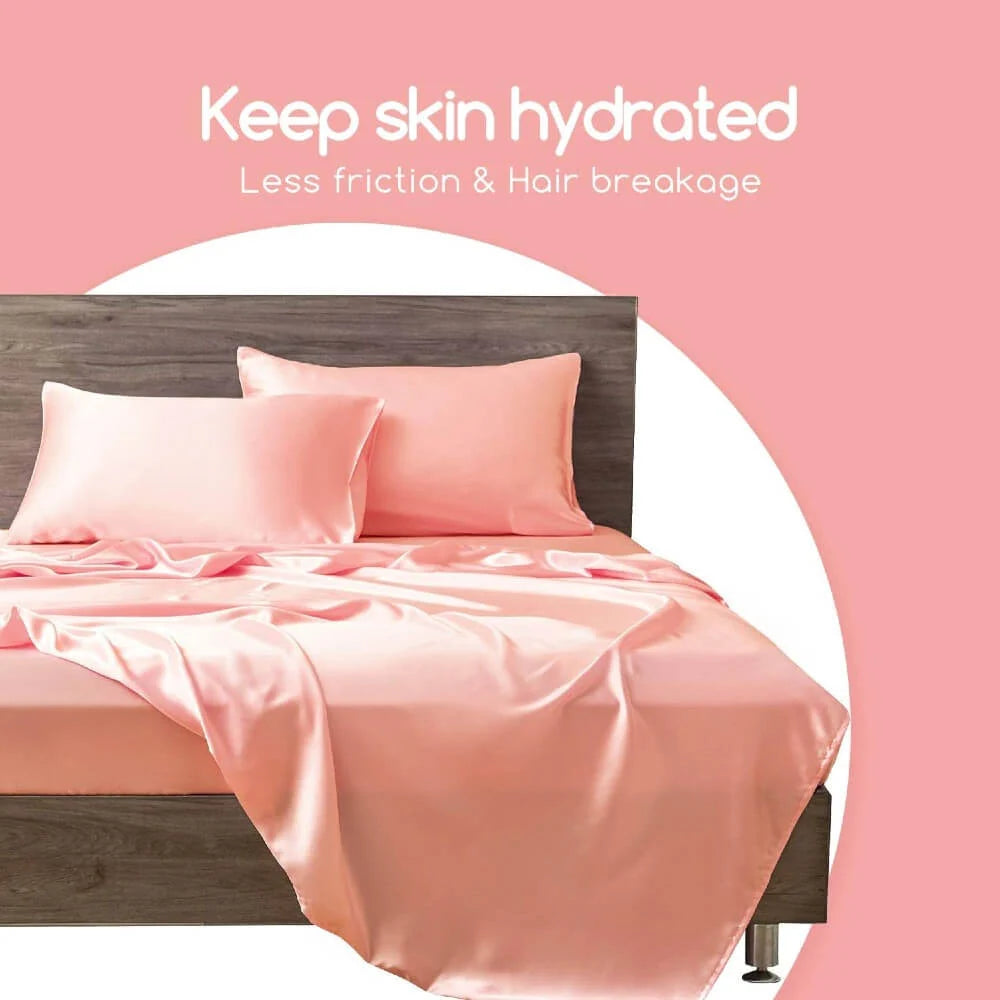 Mulberry Silk Pillowcases, 2-Pack in 100% Silk on Both Sides