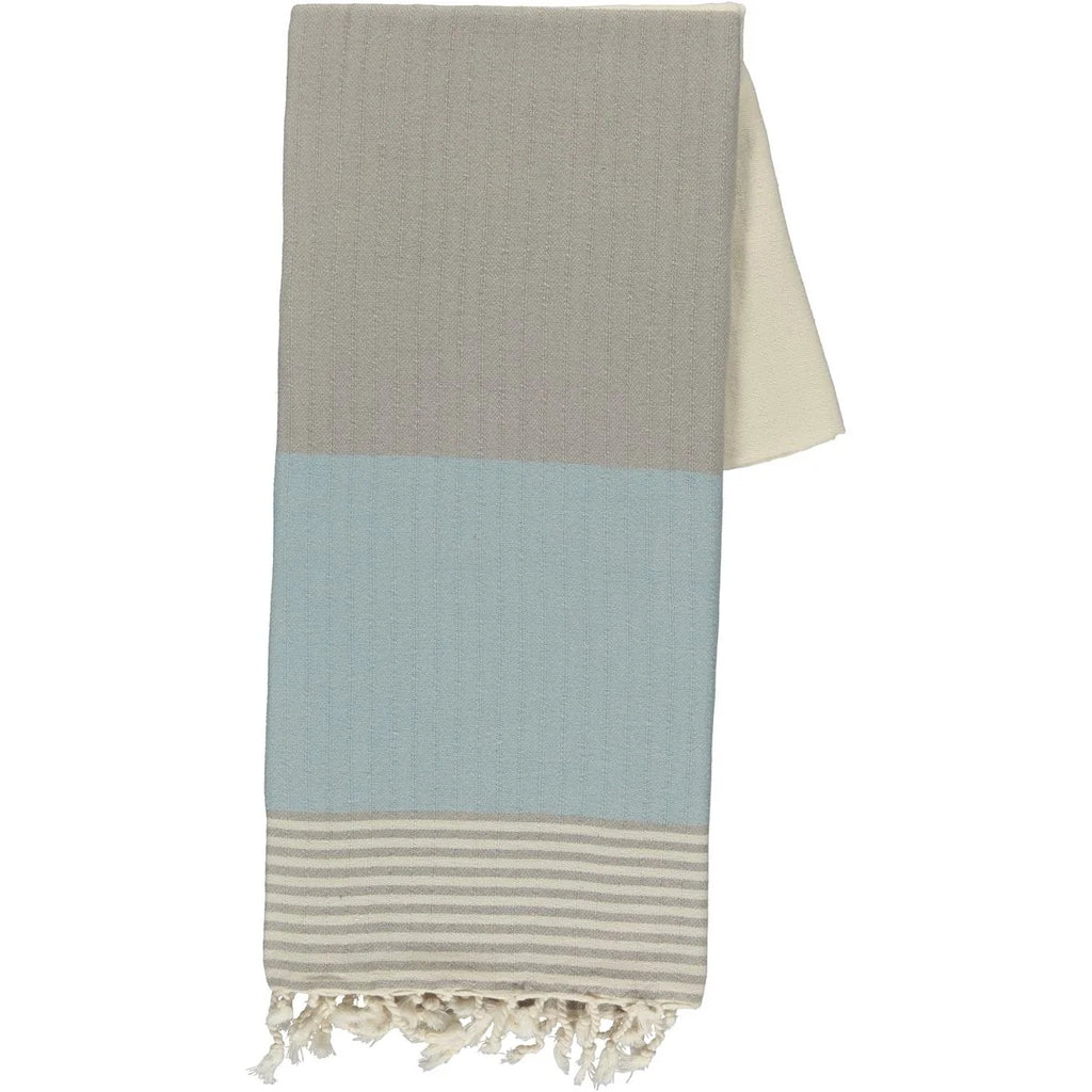 Multi-Color Striped Turkish Towel in 100% Cotton