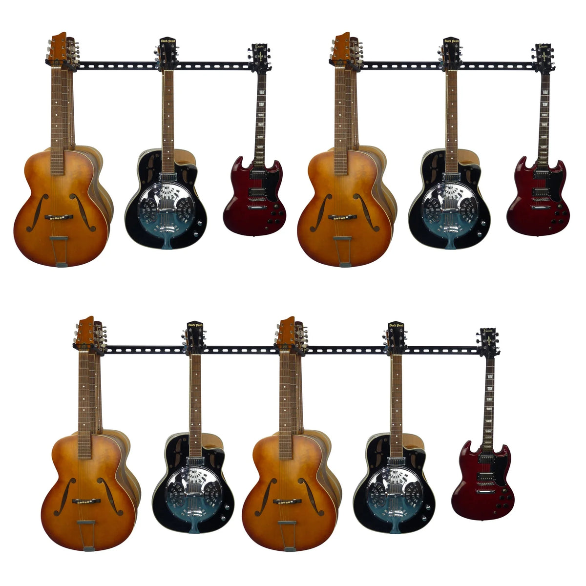 Multi-Guitar Wall Rack