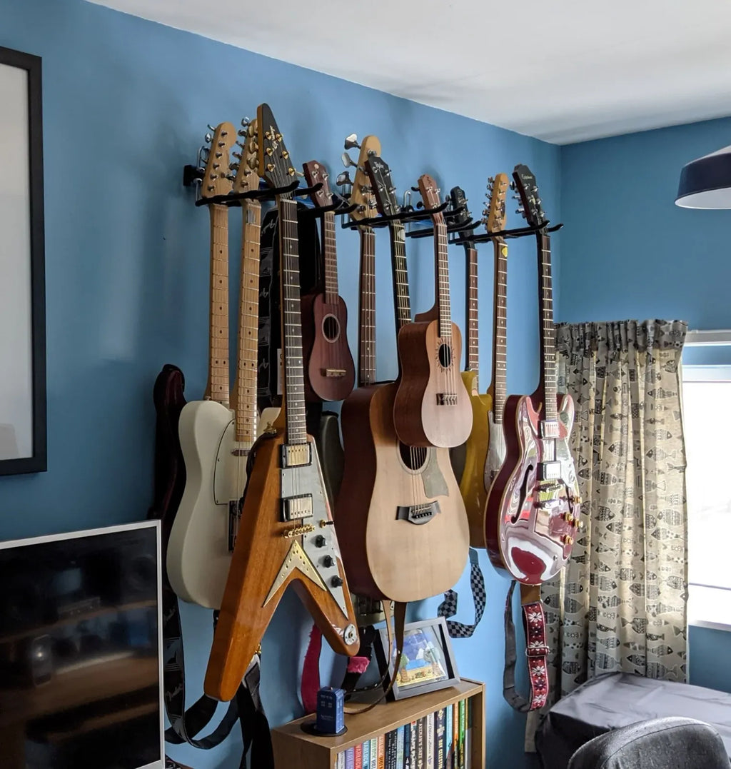 Multi-Guitar Wall Rack