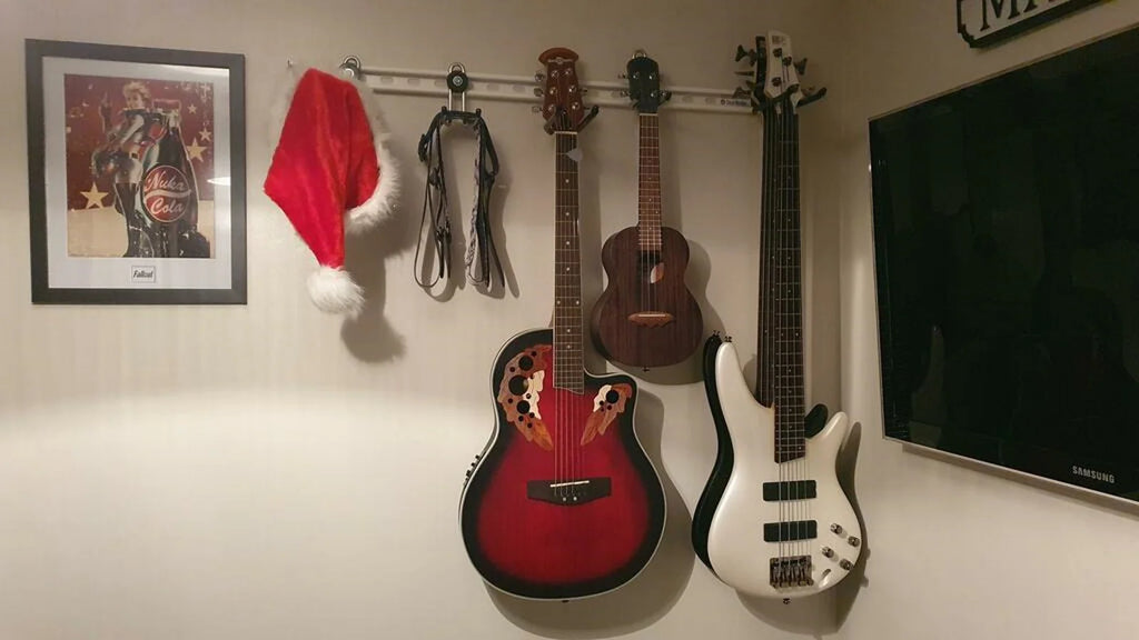 Multi-Guitar Wall Rack