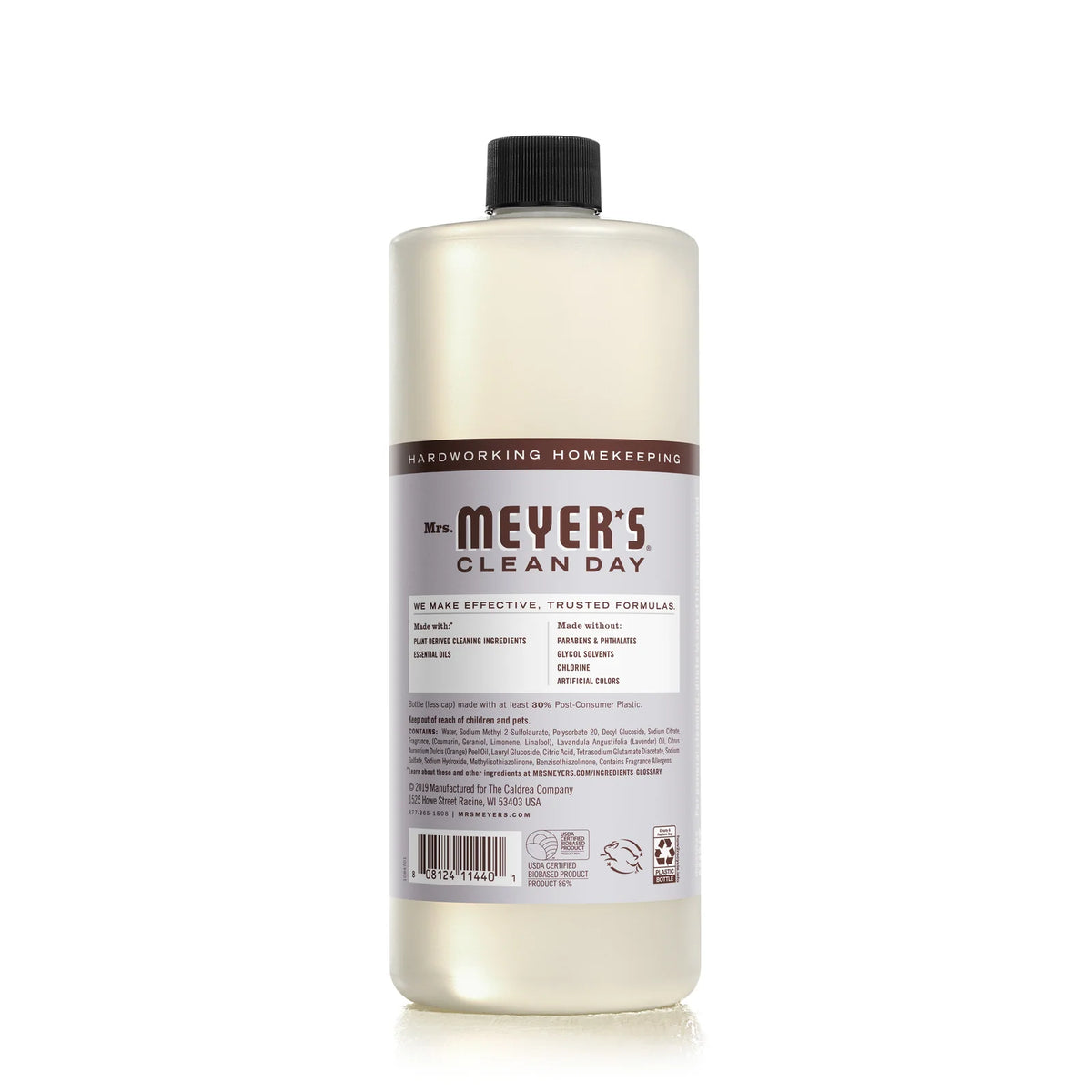 Multi-Surface Cleaner Concentrate for Non-Porous Home Surfaces, Refillable Formula in Lavender and Other Scent