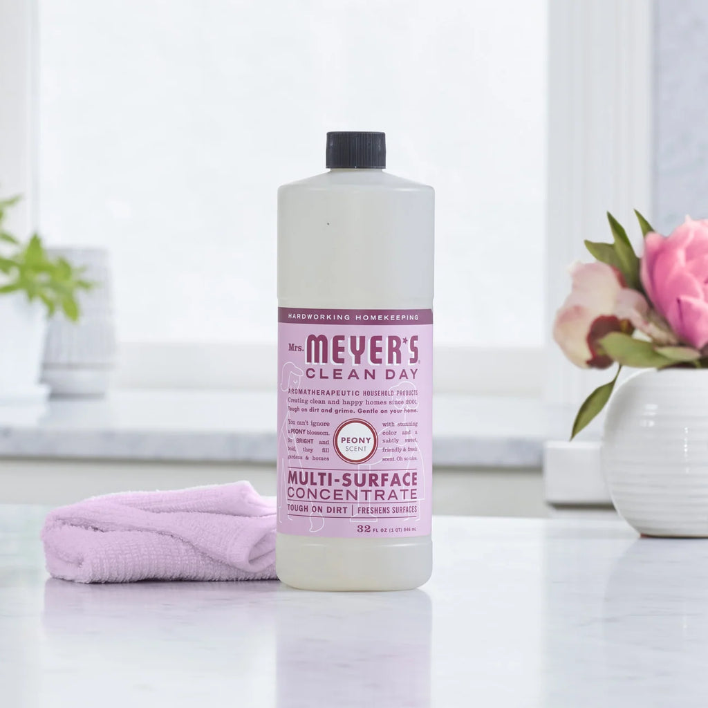 Multi-Surface Cleaner Concentrate for Non-Porous Home Surfaces, Refillable Formula in Lavender and Other Scent