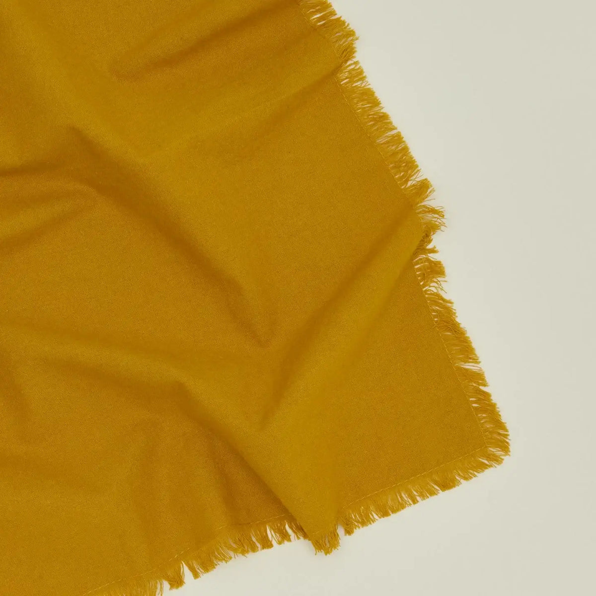 Mustard Cotton Dinner Napkins, Set of 4