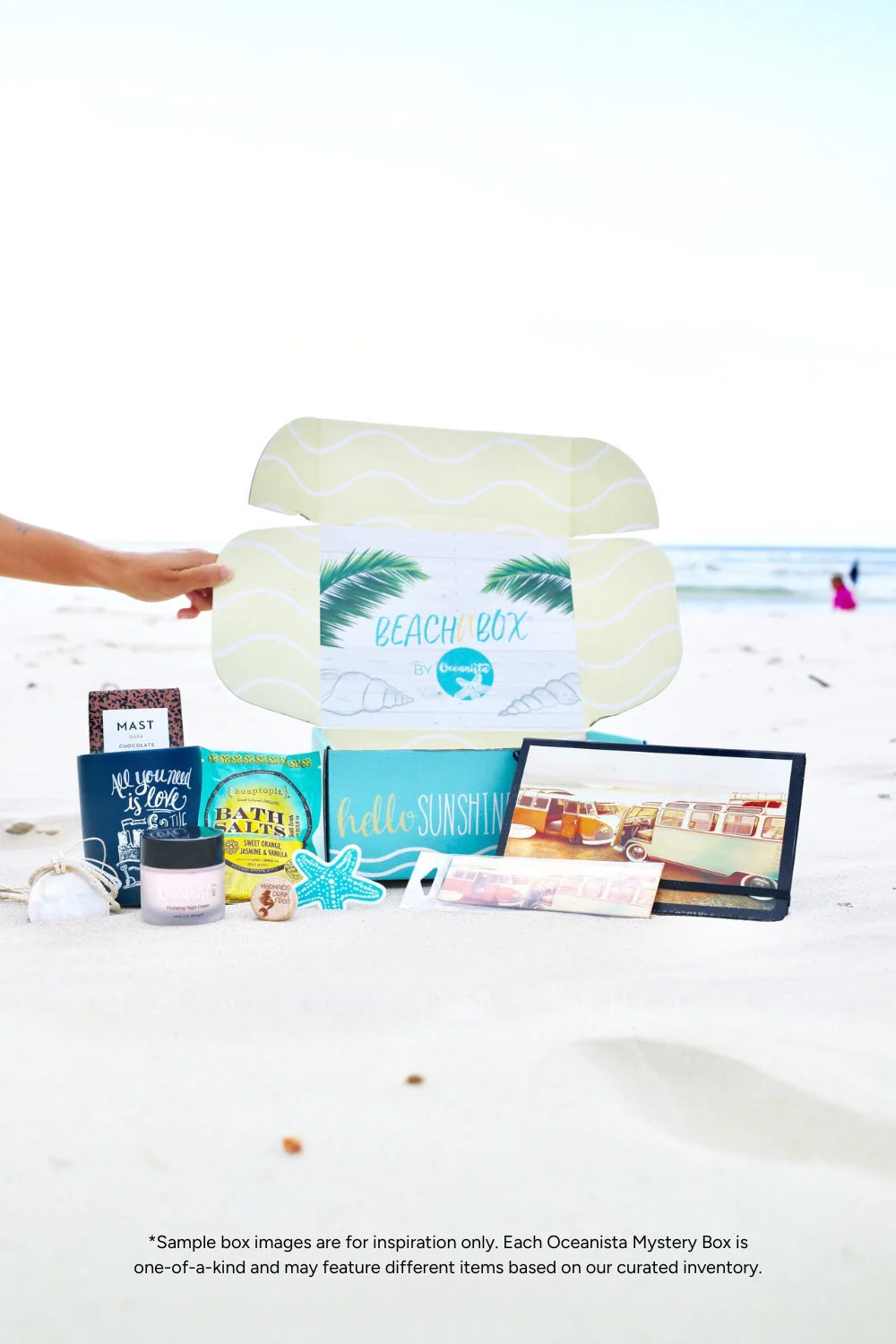 Mystery Gift Box with 6–8 Coastal Treasures and Beach-Inspired Surprises for Seaside Gifting