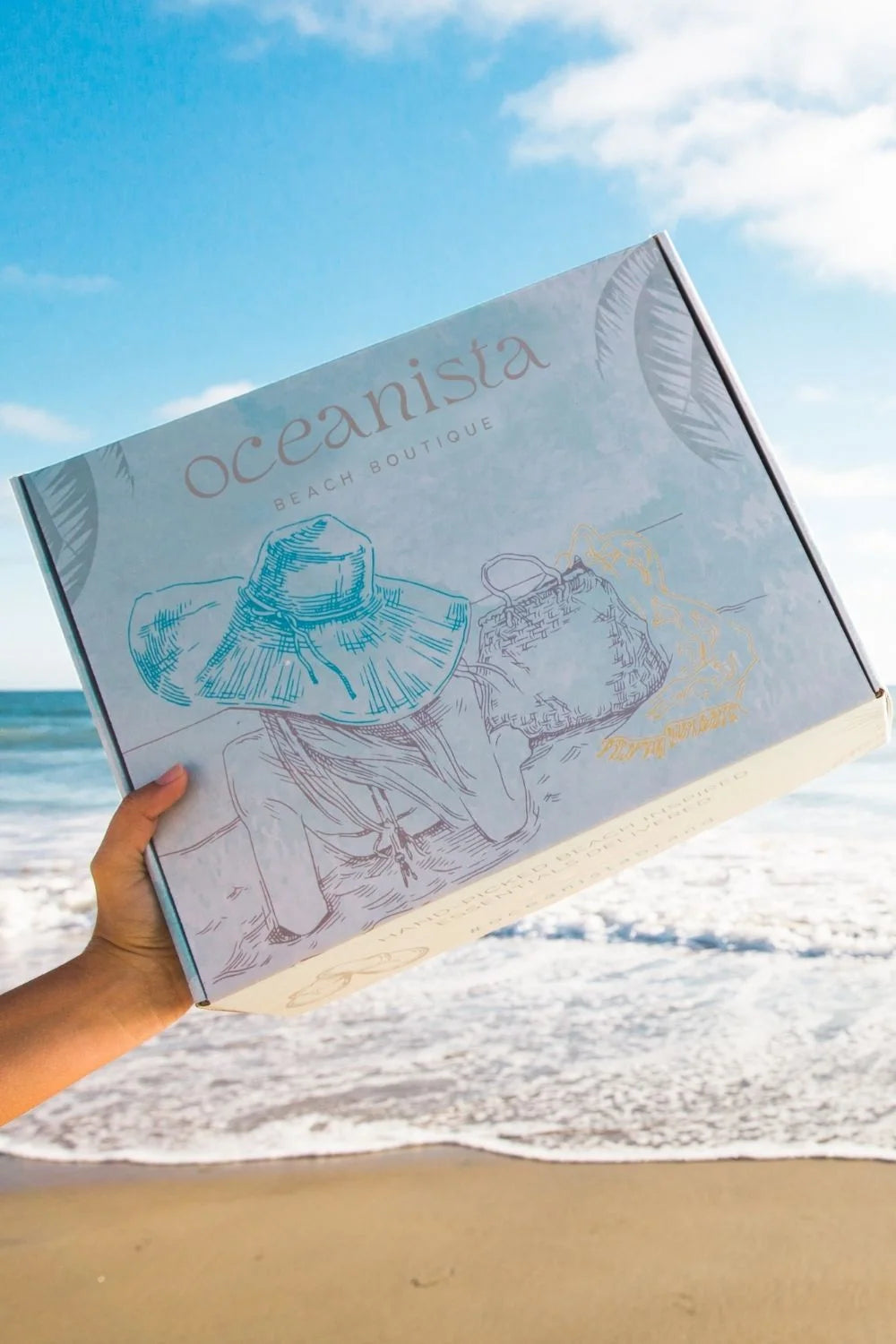 Mystery Gift Box with 6–8 Coastal Treasures and Beach-Inspired Surprises for Seaside Gifting