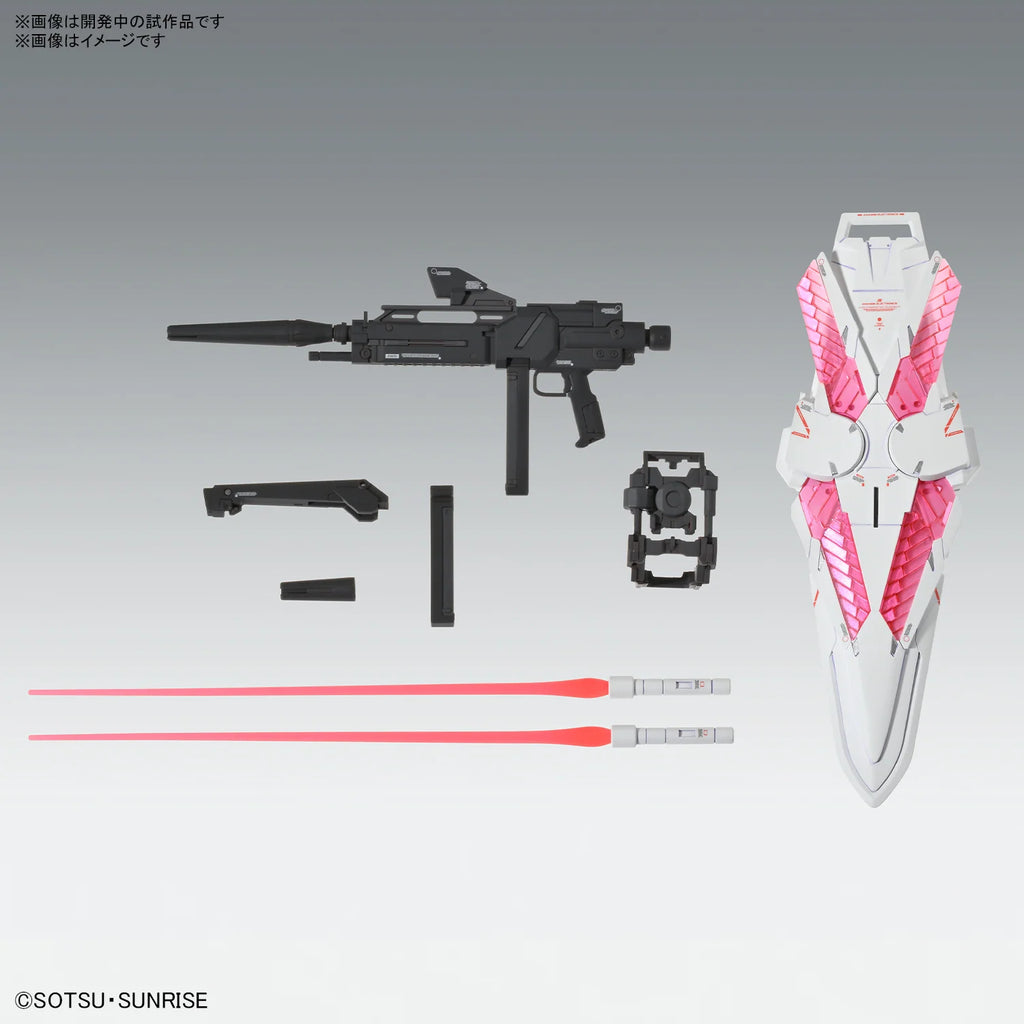 Narrative Gundam C-Packs Master Grade Ver.Ka 1/100 Plastic Model Kit with Psycho Frame and Core Fighter