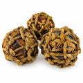 Natural Banana Leaf Bird Toy Balls, 3-Pack